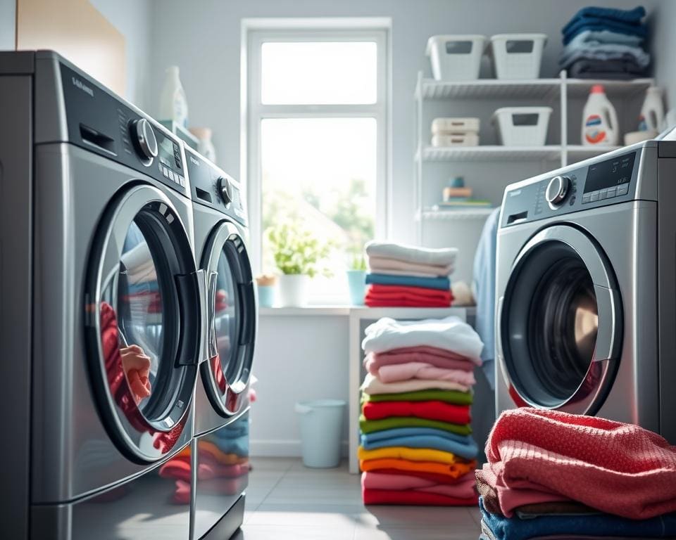 Wasmachines die zorgen voor schone en frisse kleding