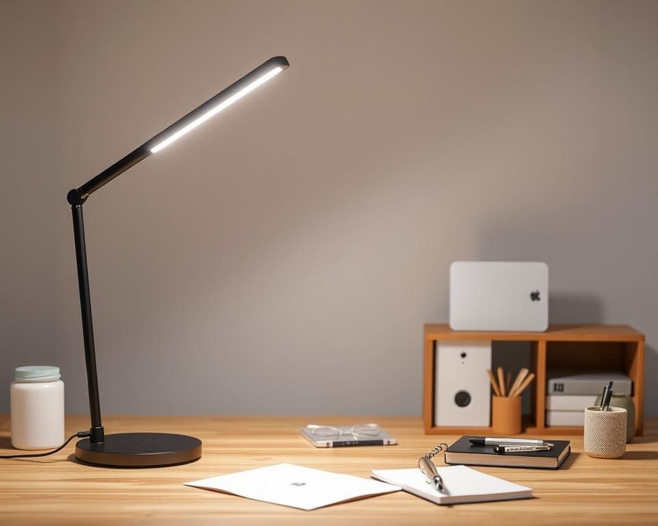 bureaulamp met LED verlichting