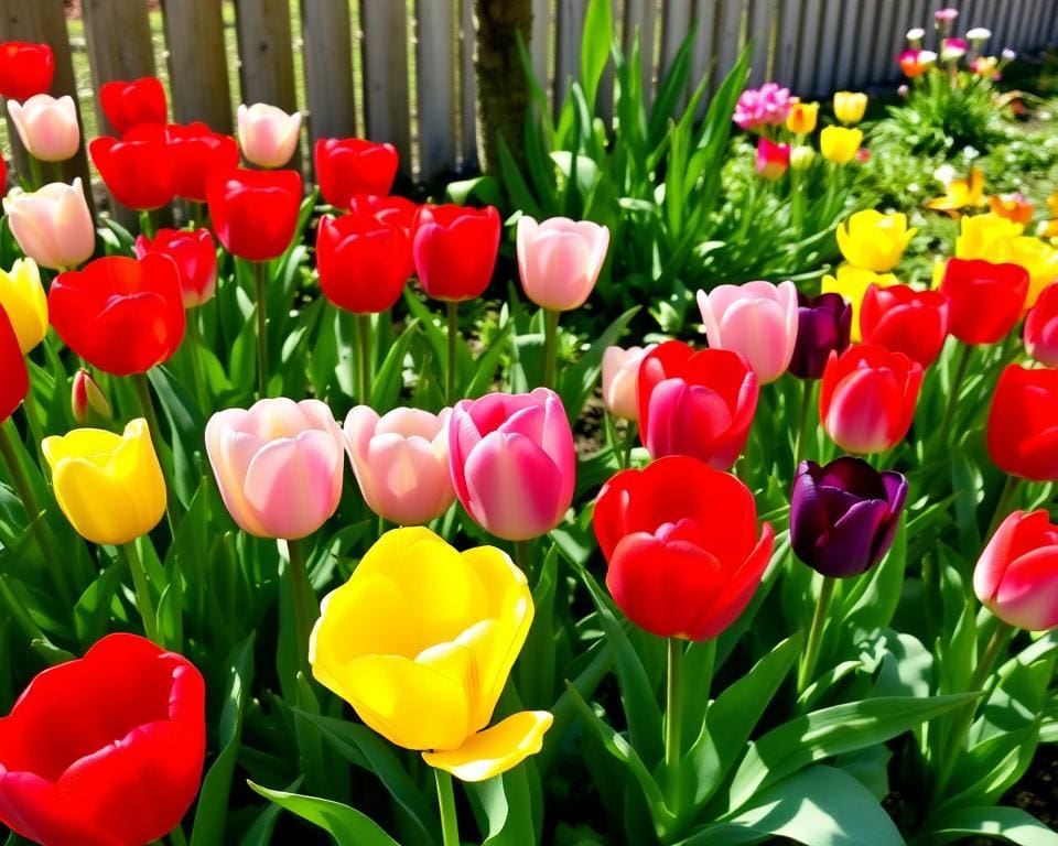 Beste tulpen soorten voor borders