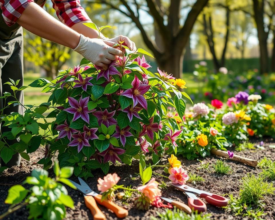 Clematis snoeien tips