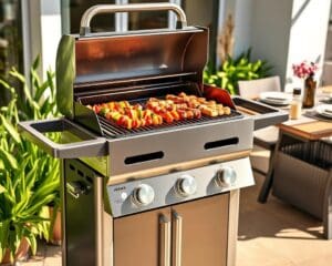 Elektrische BBQ’s met een instelbare grillhoogte