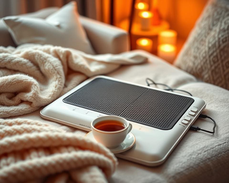 Elektrische warmtekussens met instelbare timer