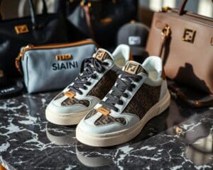 Fendi sneakers: Luxe ontmoet casual in elke stap