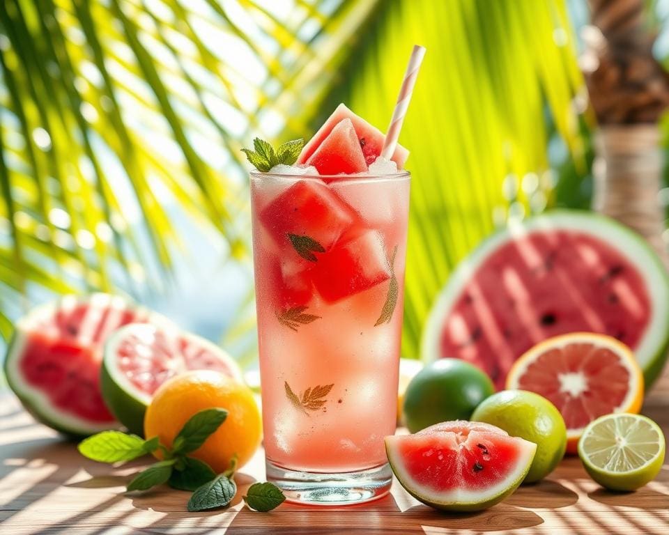 Frozen Watermelon Punch: Zomers genieten