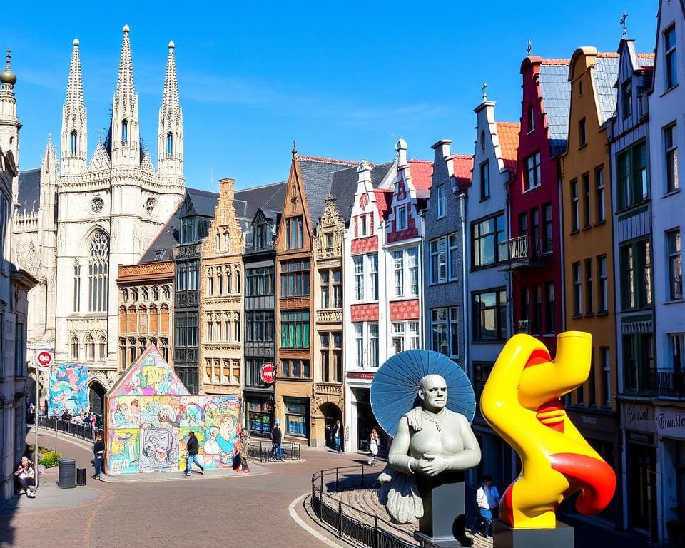 Gent: een mix van middeleeuwen en moderne kunst