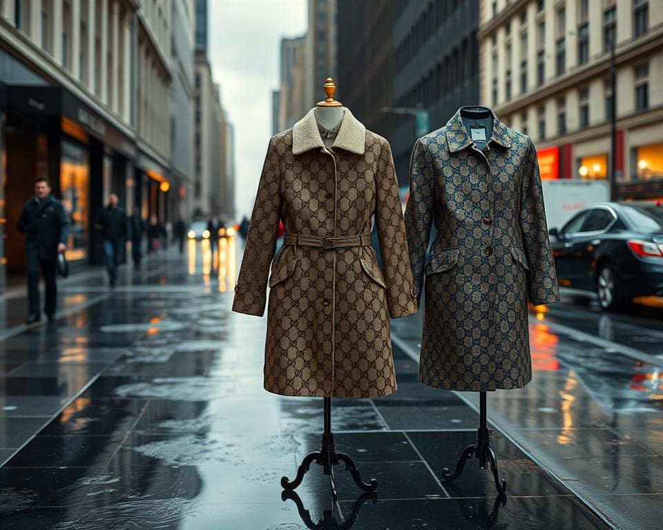 Gucci regenjassen: Voor een chique regenachtige dag