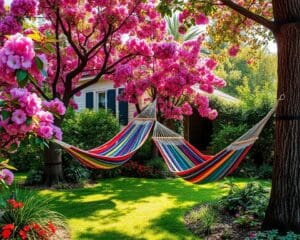 Hangmatten voor ontspannende momenten in de tuin