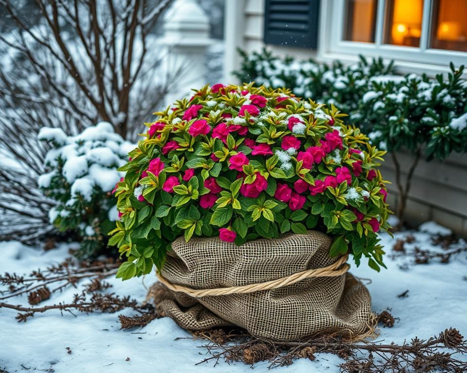 Hoe bescherm je een hortensia tegen vorst?