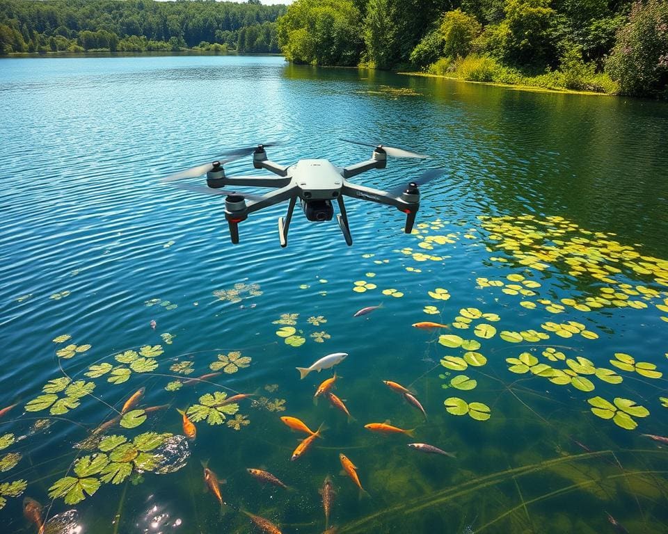 Hoe helpen drones bij bewaking van waterkwaliteit?