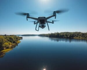 Hoe helpen drones bij bewaking van waterkwaliteit?