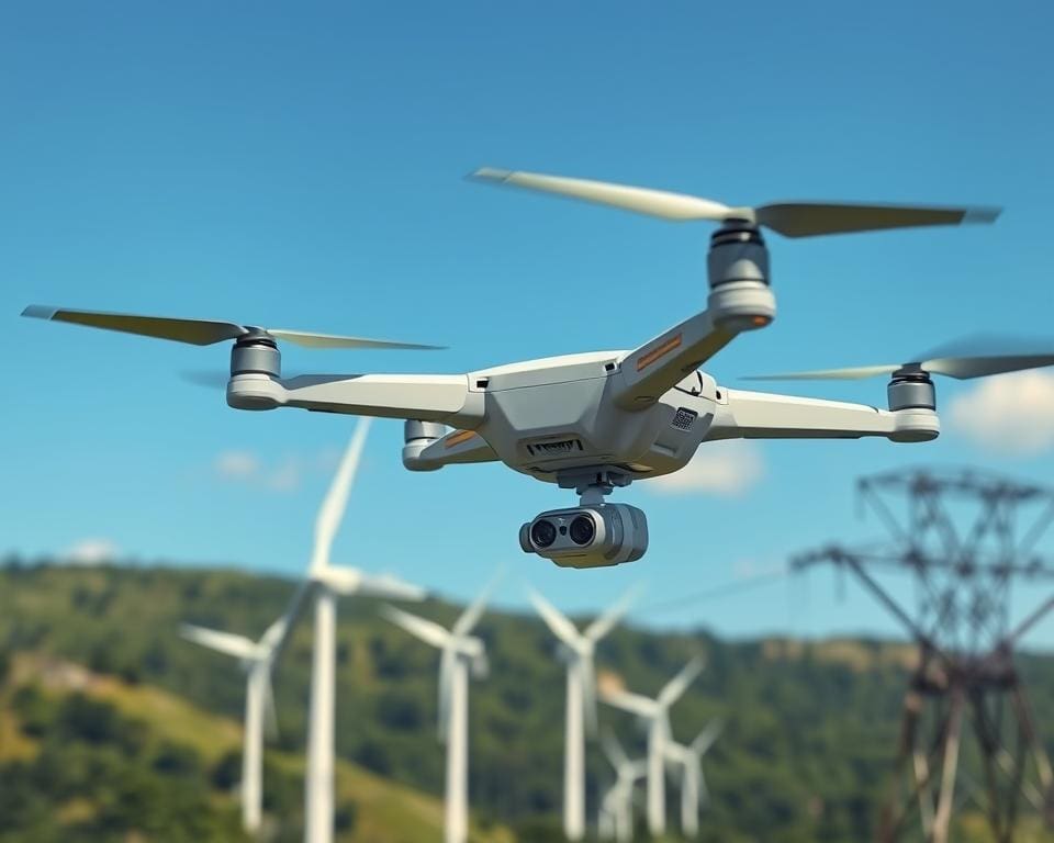 Hoe werken drones in inspecties van energie-infrastructuur?