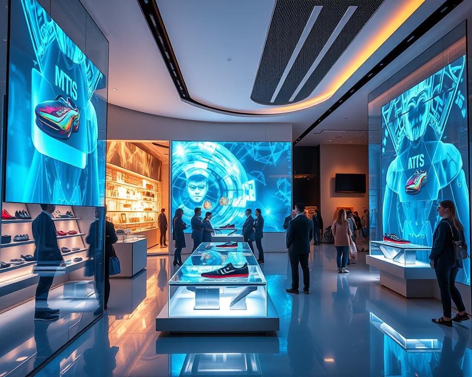 Hoe werken holografische displays in high-end marketing?