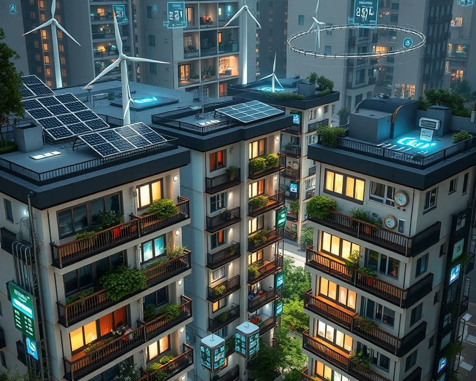 Hoe werken slimme netwerken in energiebeheer voor flats?