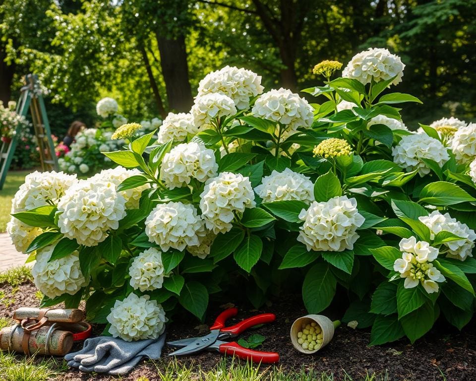 Hortensia snoeien tips