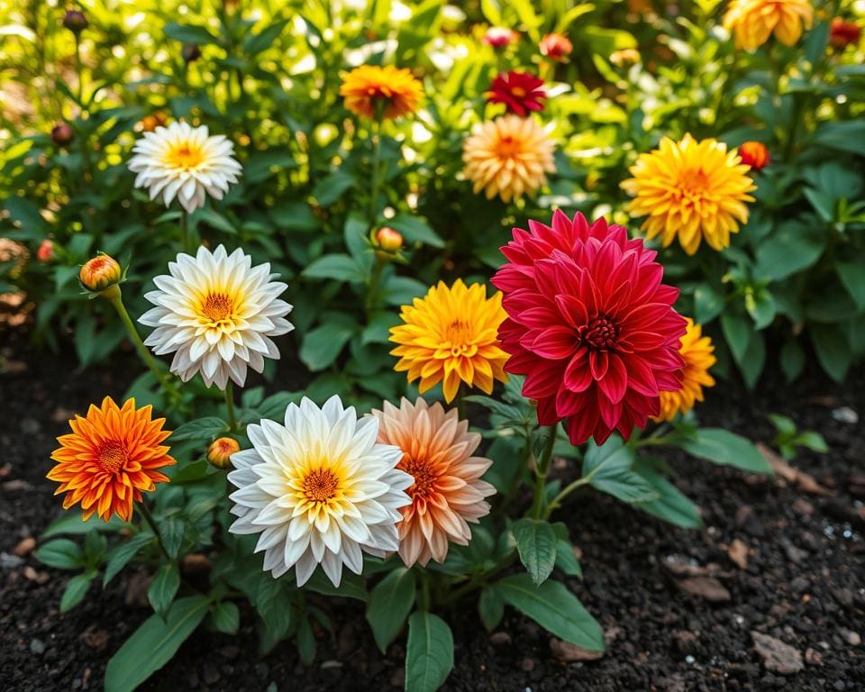 Kun je dahlia’s in kleigrond planten?