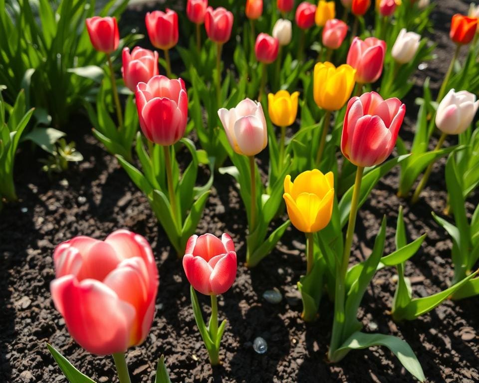 Kunnen tulpen in kleigrond goed groeien?