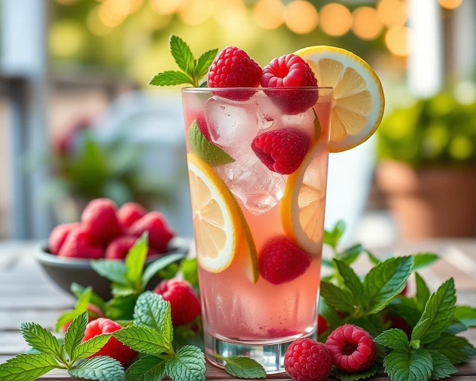 Raspberry Lemonade Spritz: Fris en fruitig