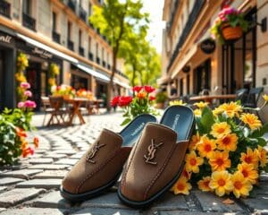 Saint Laurent slippers: Voor een Parijse flair in de zomer