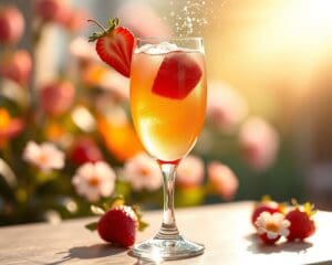 Strawberry Bellini: Prosecco met een fruitige twist