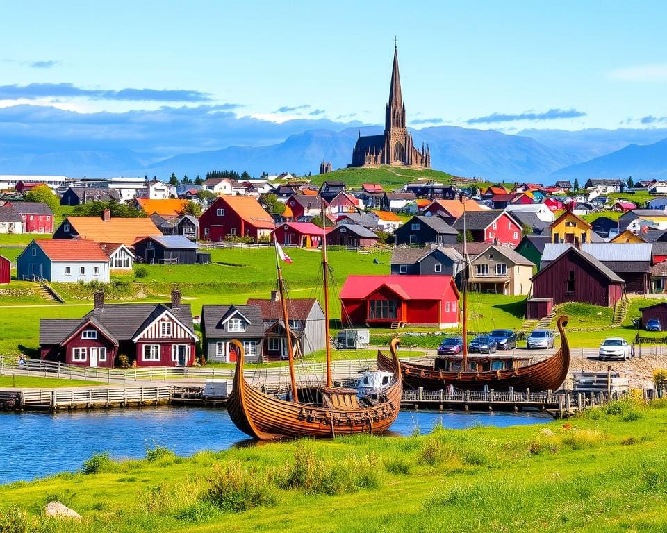 Viking erfgoed en historische bezienswaardigheden in Reykjavik