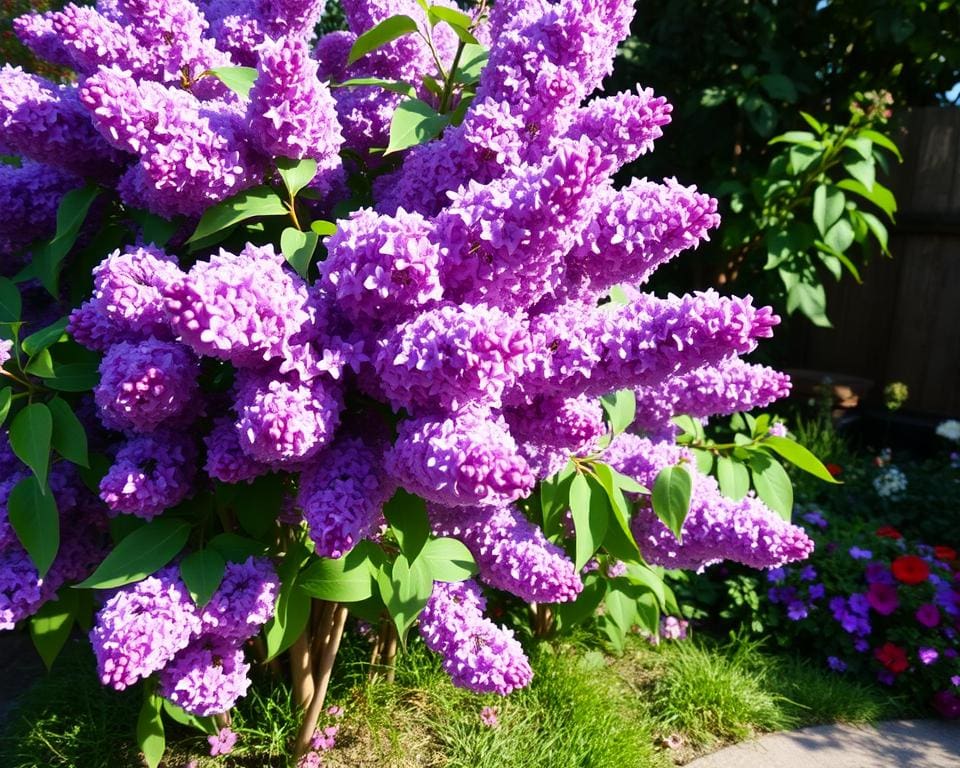 Waarom is de sering perfect voor een kleine tuin?