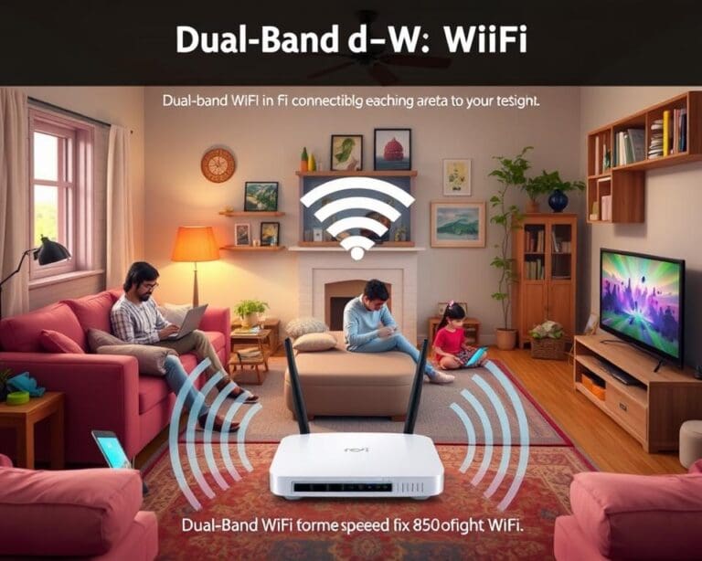 Wat zijn de voordelen van dual-band WiFi in drukke huishoudens?