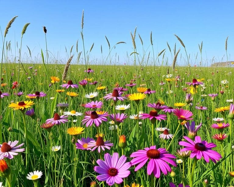 Welke bloemen zijn goed voor wilde tuinen?