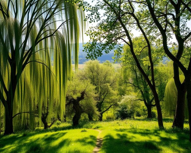 Welke bomen zijn ideaal voor een landelijk effect?