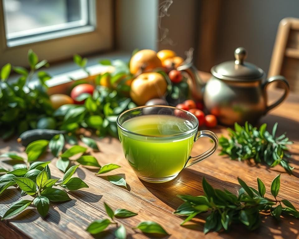 groene thee als gezonde gewoonte