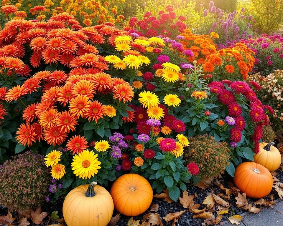 herfst tuinplanten