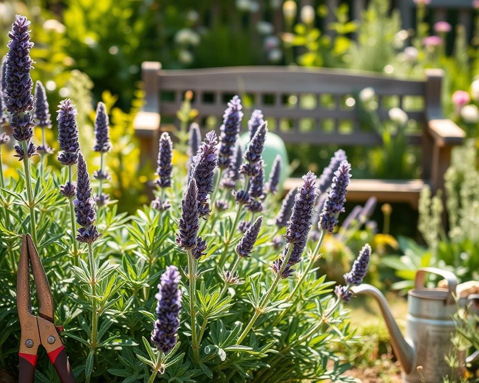 hoe verzorg je lavendel na de bloei