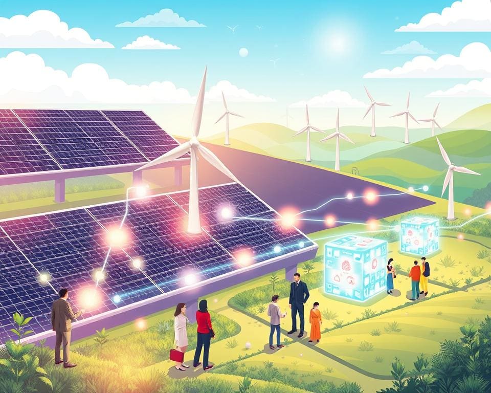 impact van blockchain op energiehandel