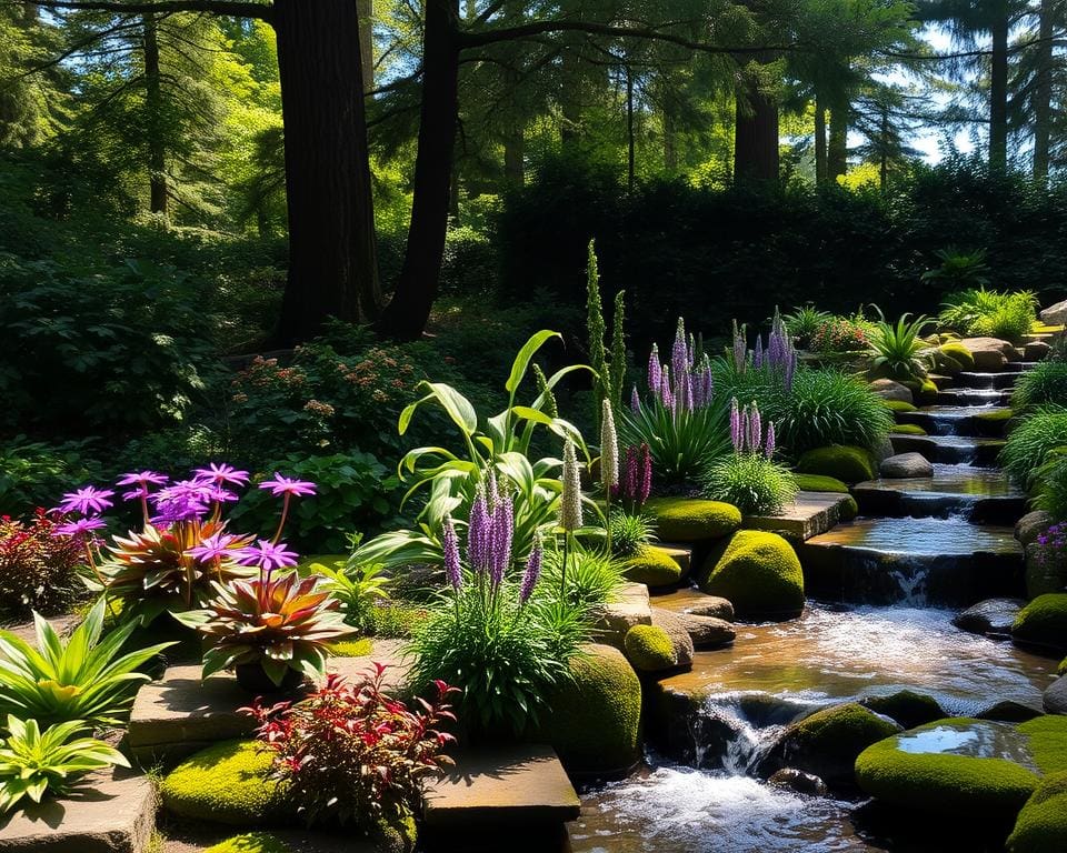 inspirerende ideeën voor schaduwtuin