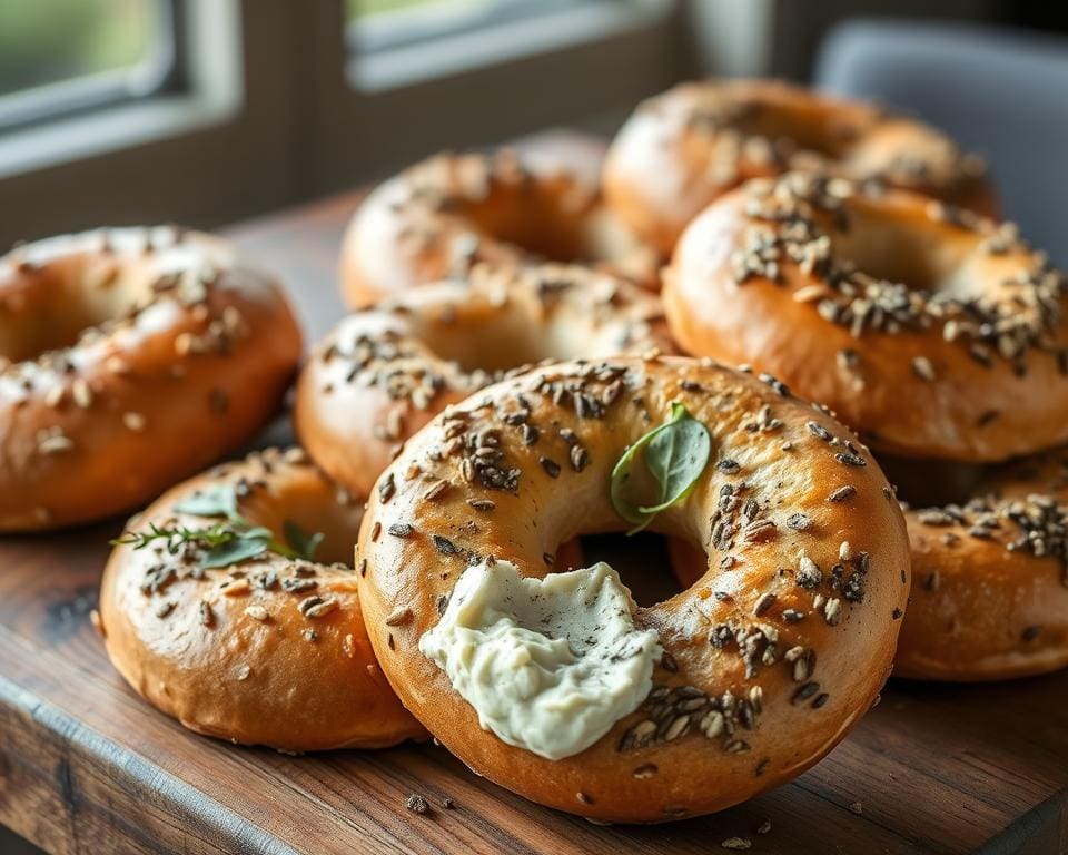 volkoren zuurdesem bagels