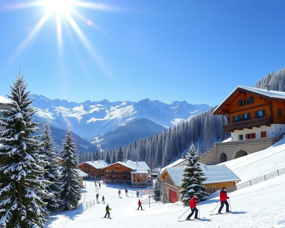 Beierse Alpen skiën in Duitsland