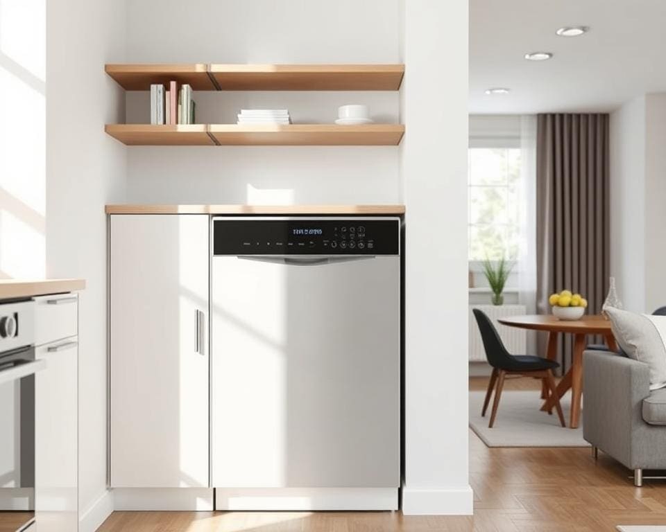 Compacte vaatwasser met opbouwfunctie: ideaal voor huurwoningen