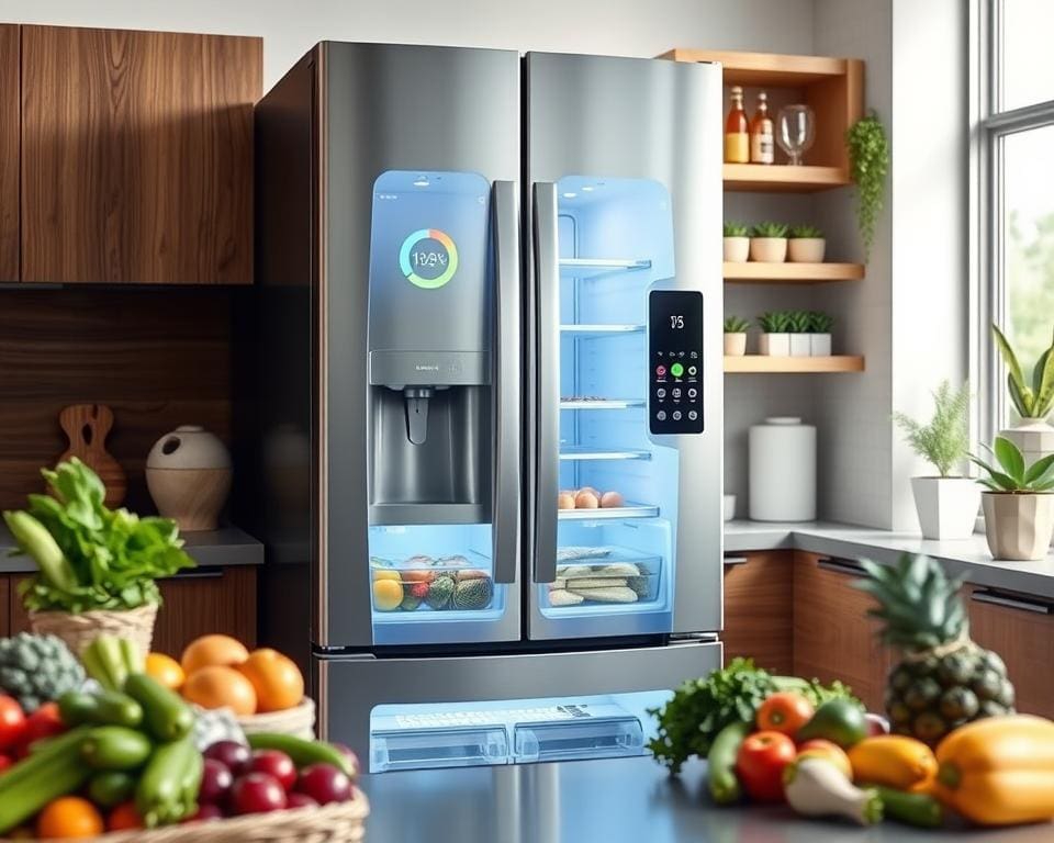 Een slimme koelkast voor een efficiënter huishouden