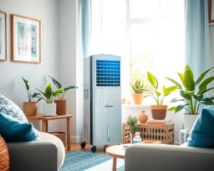 Elektrische aircooler voor de zomer: koel en comfortabel
