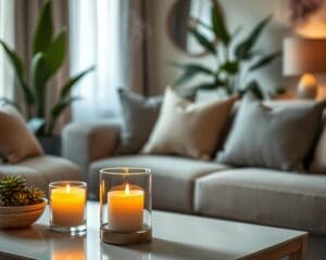 Elektrische kaars met geurfunctie: sfeer en geur in één