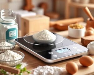 Elektrische keukenweegschaal met bakfunctie: precies koken