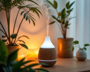 Elektrische luchtbevochtiger met aroma: ontspanning en gezondheid