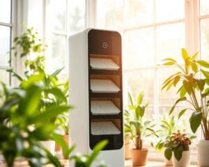 Elektrische luchtzuiveraar met filters: adem gezonde lucht in