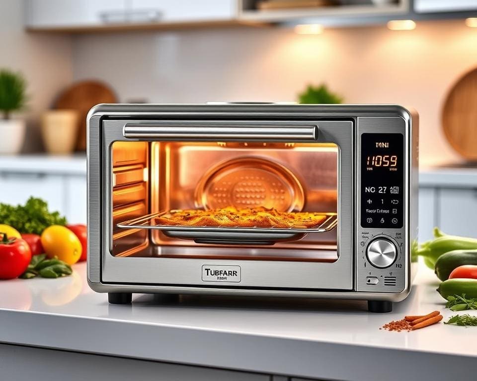 Elektrische minioven met meerdere standen: veelzijdig en compact