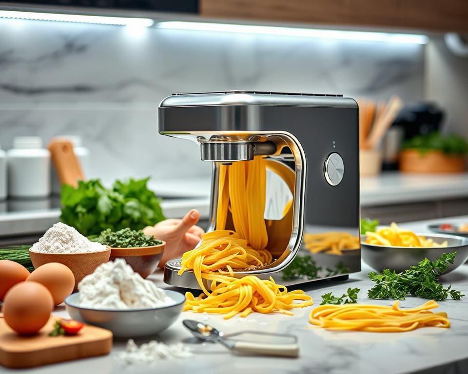 Elektrische pastamaker voor verse gerechten: koken met gemak