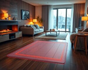 Elektrische verwarmingsmat voor onder de vloer: warm en discreet