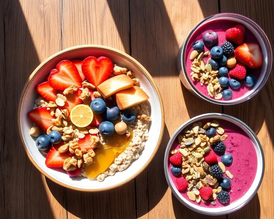 Gebalanceerde maaltijden voor elk moment van de dag