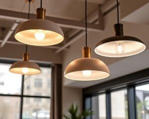 Hanglampen met een verstelbare lichtintensiteit