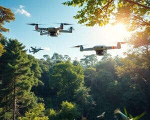 Hoe dragen drones bij aan milieubehoud?