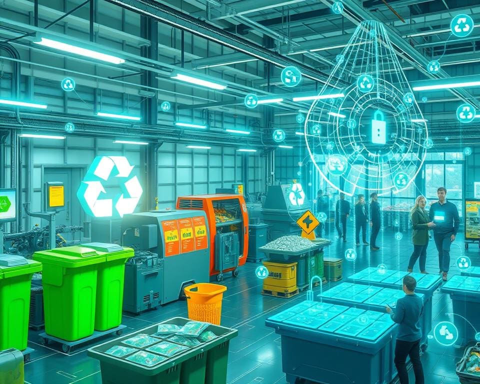 Hoe werkt blockchain in recyclingketens?