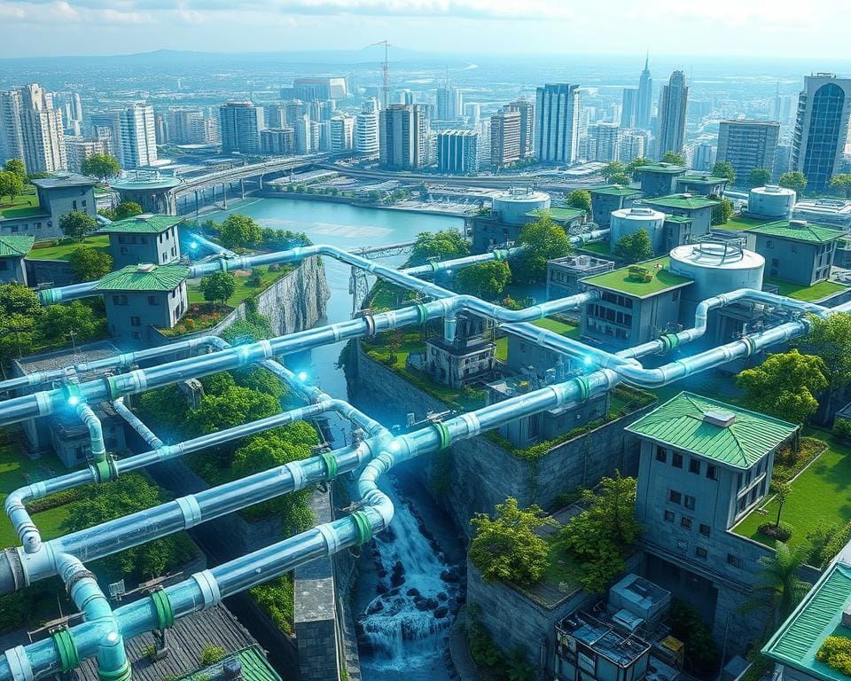 Hoe werkt blockchain in waterdistributiesystemen?